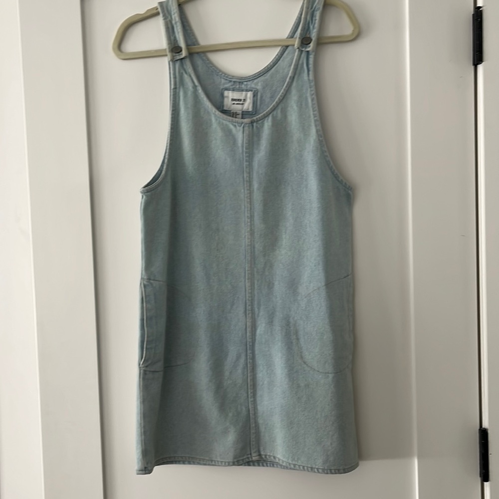 Denim Jumper Dress